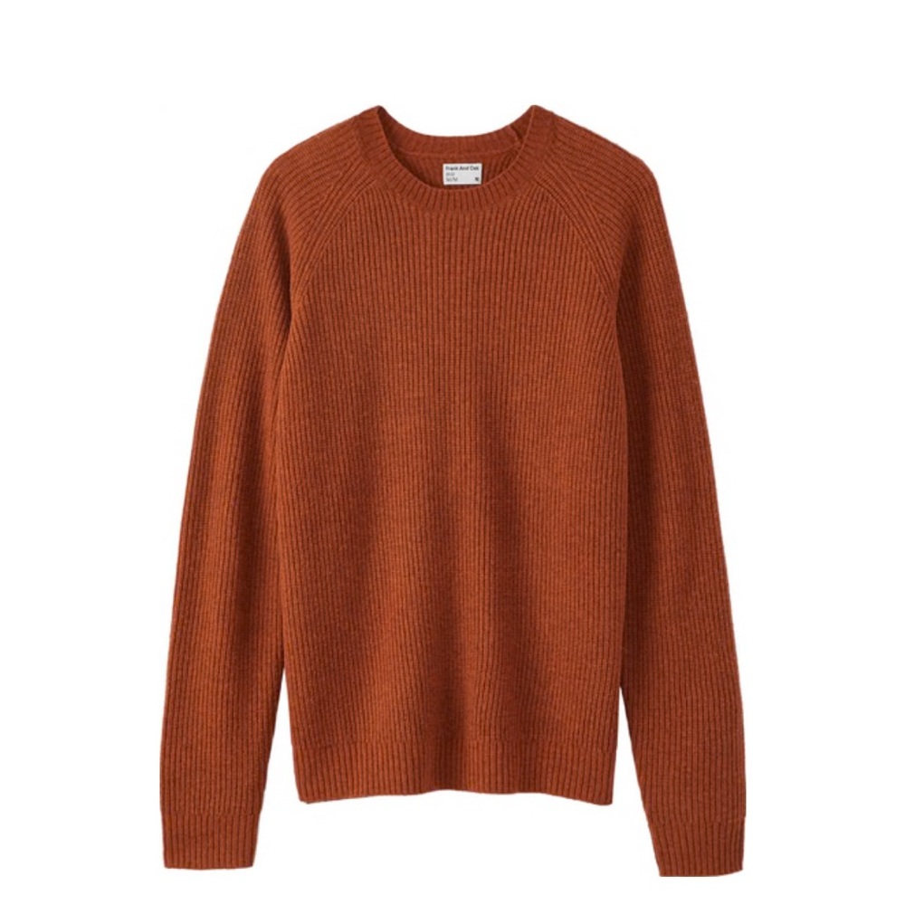 Men's Rust Sweater - Picture 2 of 8